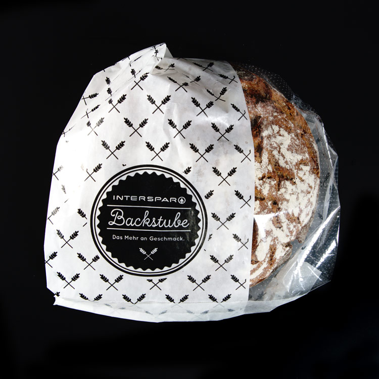 Grafik und Redesign Packaging Interspar Backstube 